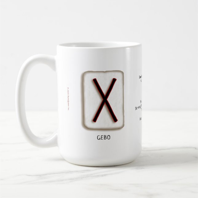 De Café Caneca Gebo RuneStone 425ml (Esquerda)