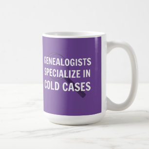 De Café Caneca Genealógica (Roxo)