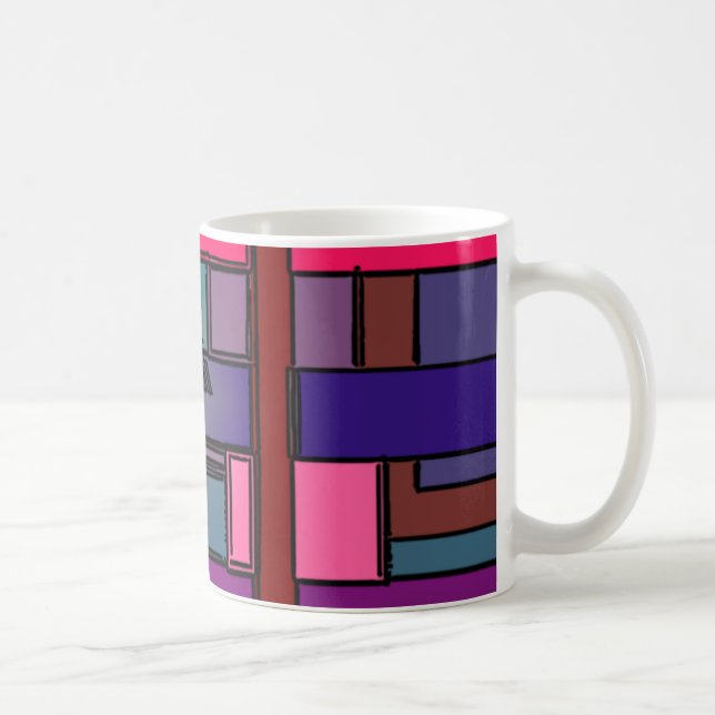 De Café Caneca geométrica (Direita)