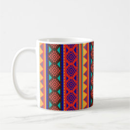 De Café Caneca Geométrica Vibrante