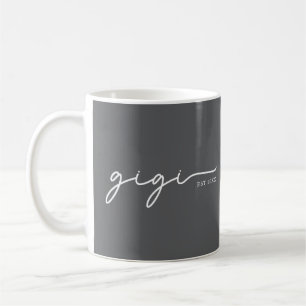 De Café Caneca Gigi É 20XX – Presente Personalizado para A