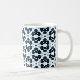 De Café Caneca Glam cintilante, azul da meia-noite