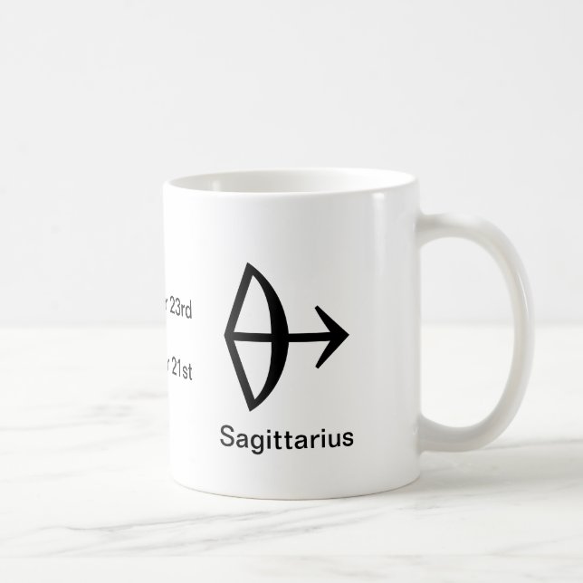 De Café Caneca - glyph do Sagitário (Direita)