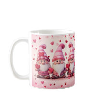 Caneca Gnome do Dia dos Namorados Fofa