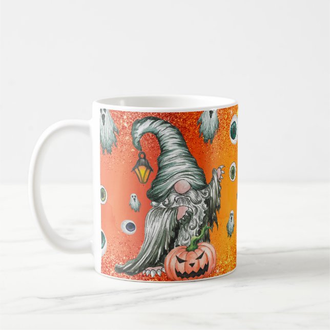 De Café Caneca Gnome Halloween (Esquerda)