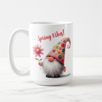 De Café Caneca Gnome Vibrações da Primavera