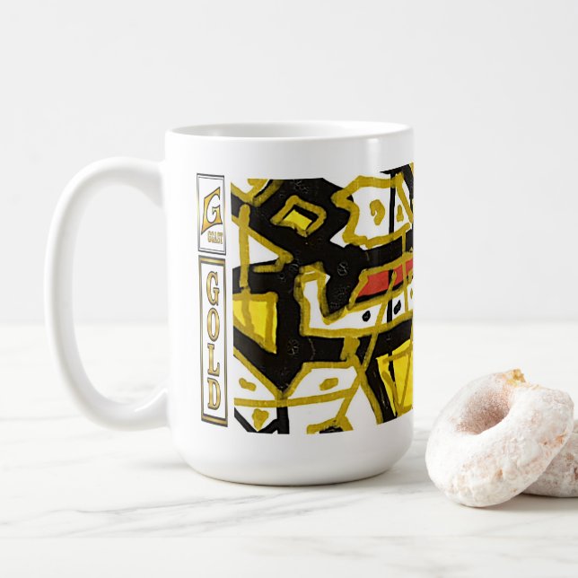 De Café Caneca - GOLD - Coleção GGAST (Com Donut)