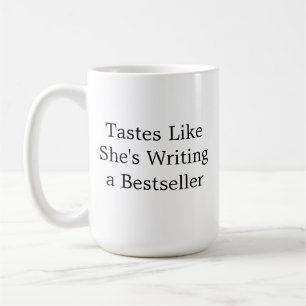 De Café Caneca Gosta que Ela Está Escrevendo um Best-selle