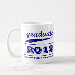 De Café Caneca graduada do Grunge - personalize a classe