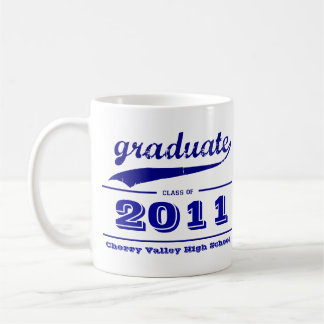 De Café Caneca graduada do Grunge - personalize a classe