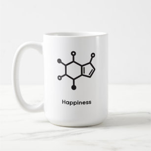 De Café Caneca Grande - Cafeína = Felicidade