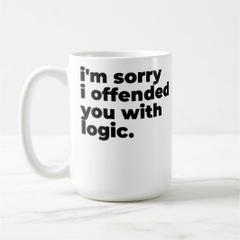 De Café Caneca Grande - Desculpe por ter ofendido você com