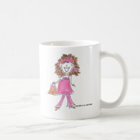 Caneca Grávida-PinkBrown, direitos reservados