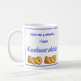 De Café Caneca Grega com Dito Popular