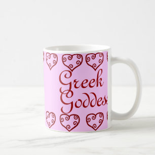 De Café Caneca grega da deusa
