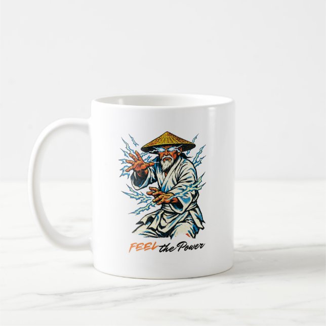 De Café Caneca Guerreiro Mestre Relâmpago (Esquerda)