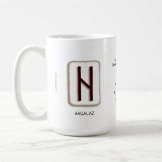 De Café Caneca Hagalaz RuneStone 15 oz.