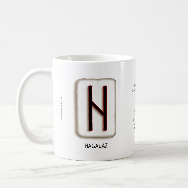De Café Caneca Hagalaz RuneStone 330 ml (Esquerda)