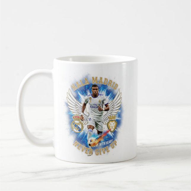 De Café Caneca Hala Madrid Kylian Mb Nunca Desista (Esquerda)