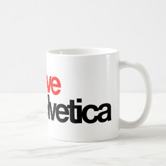 De Café Caneca Helvética do amor