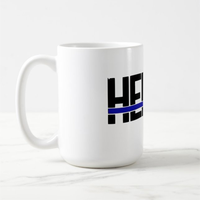 De Café caneca herói da polícia (Esquerda)