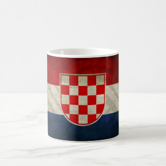 De Café Caneca histórica croata da bandeira