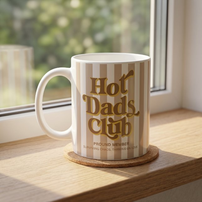 De Café Caneca Hot Dads Club Presente Dia dos Pais (Criador carregado)