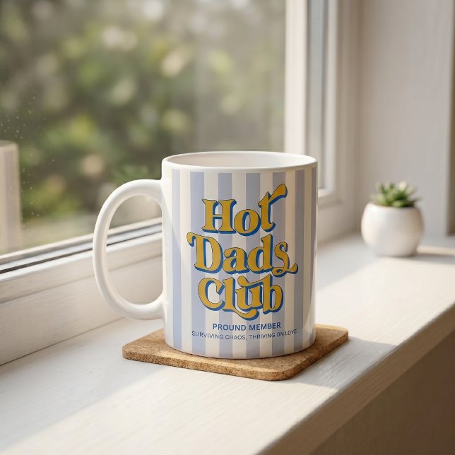 De Café Caneca Hot Dads Club Presente Dia dos Pais (Criador carregado)