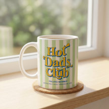 Caneca Hot Dads Club Presente Dia dos Pais