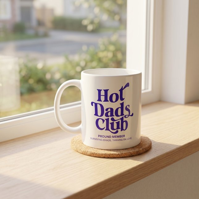 De Café Caneca Hot Dads Club Presente Dia dos Pais (Criador carregado)