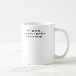 De Café Caneca humana terrível