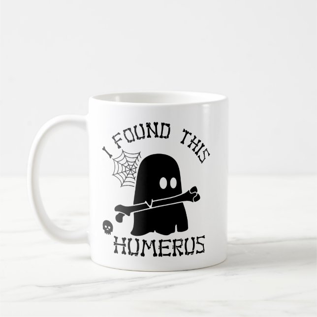 De Café Caneca Humerus que Eu Encontrei no Halloween (Esquerda)