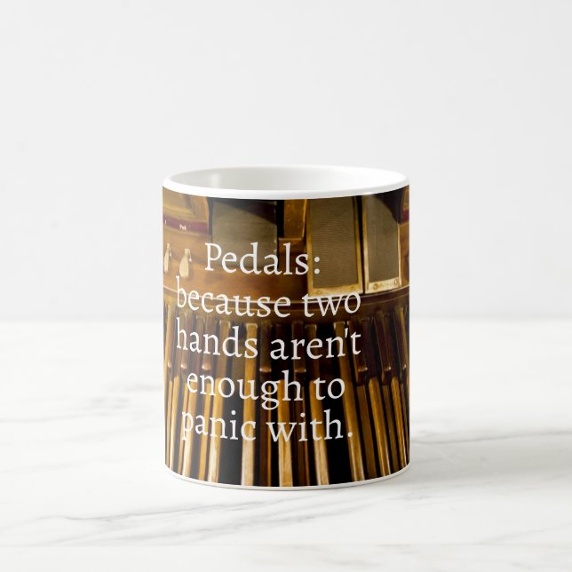 De Café Caneca Humor do Organista – Pedais & Pânico (Centro)