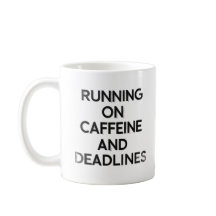 Caneca Hustle Cafeína & Prazos
