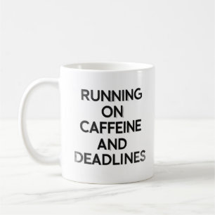 De Café Caneca Hustle Cafeína & Prazos