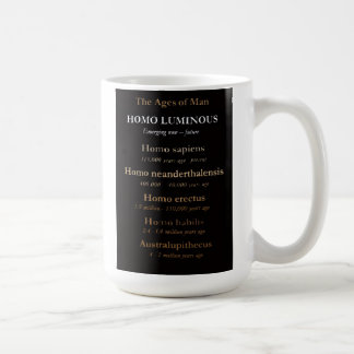De Café Caneca Idades do Homem 11 Oz ou 15 Oz