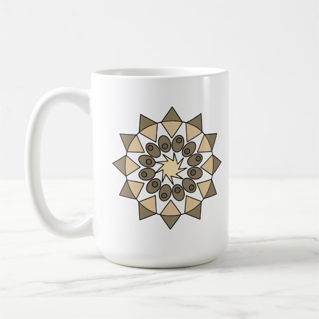 De Café Caneca - Imagem Mandala (Esquerda)