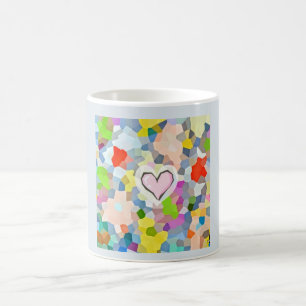 De Café Caneca impressão Classic Pastel