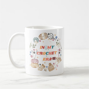 De Café Caneca In My Crochet Era, Presente para Mãe Crafte