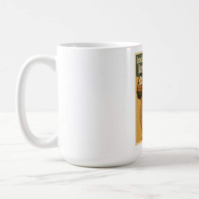 De Café Caneca Indestrutível Lover Girl (Esquerda)