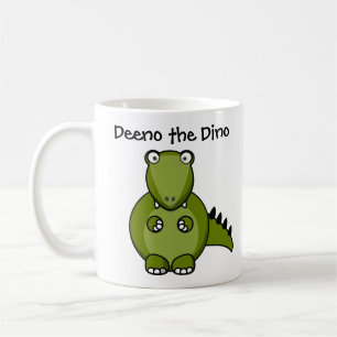 De Café Caneca Infantil Personalizada Cartoon Deeno o Dino