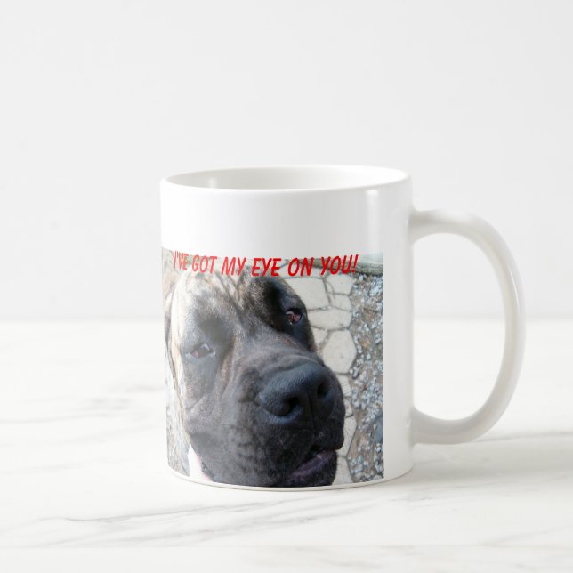 De Café Caneca inglesa do Mastiff (Direita)