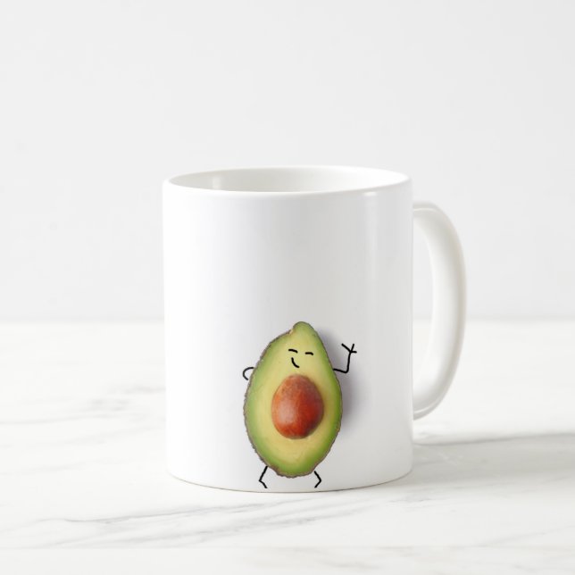 De Café Caneca insolente do abacate (Frente Esquerda)