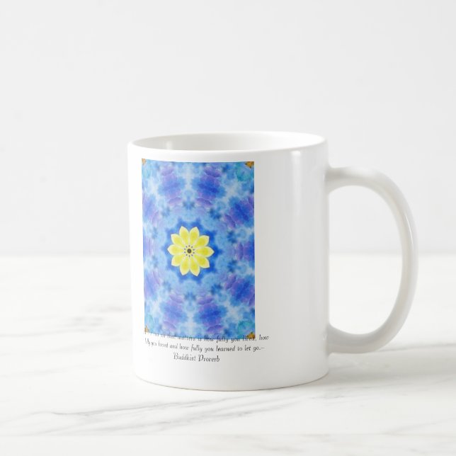 De Café Caneca inspirada do leste da mandala da (Direita)
