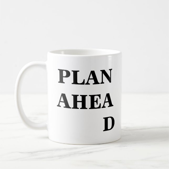 De Café Caneca Inspiradora Divertida Planeje Com Antecedên (Esquerda)