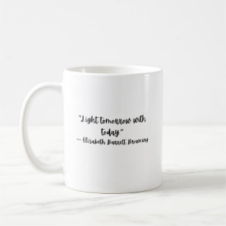 De Café Caneca Inspiradora Elizabeth Barrett Browning