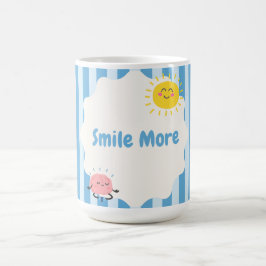 De Café Caneca inspiradora Sorria Mais | Fofo Positivo