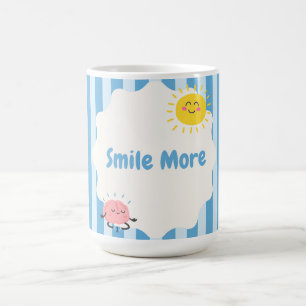 De Café Caneca inspiradora Sorria Mais   Fofo Positivo 