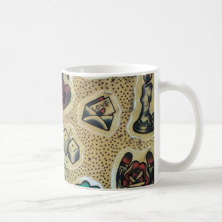 De Café Caneca instantânea tradicional do tatuagem