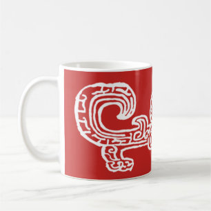 De Café Caneca inversa do impressão do dragão 11oz da